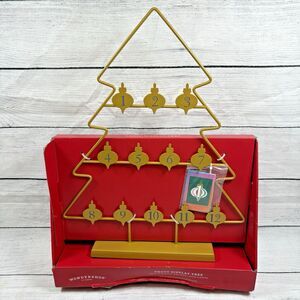 Wondershop Instax Mini Film Gold Metal 12 day Advent Calendar Christmas Tree NEW